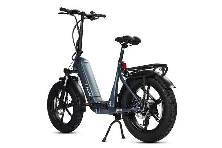 YOUNG Electric E-Flow 750W Folding eBike Electric bike on a white background. YOUNG Electric E-Flow 750W Folding eBike
