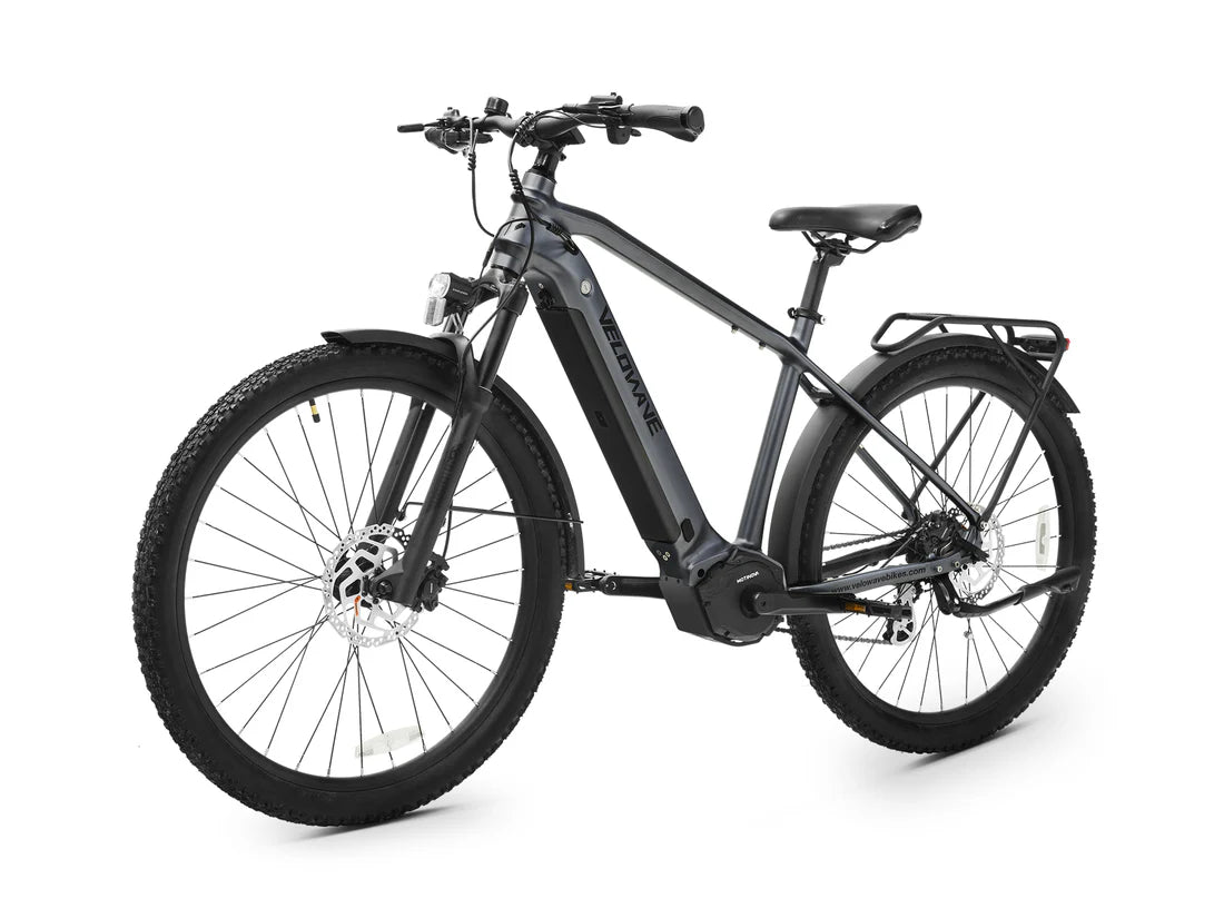 Velowave Swift M Mid-Drive Electric Bike Electric bicycle on a white background. Valowave Swift M Mid-Drive Electric Bike