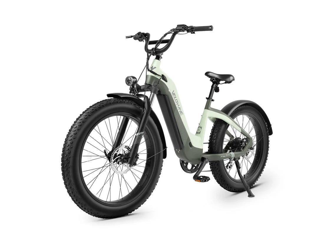 Velowave Grace 2.0 Step-Thru Electric Bike Electric bike on a white background. Valowave Grace 2.0 Step-Thru Electric Bike