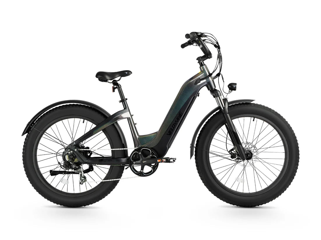 Velowave Grace 2.0 Step-Thru Electric Bike Electric bike on a white background. Valowave Grace 2.0 Step-Thru Electric Bike