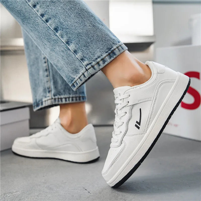 Unisex Skateboarding Shoes Anti-Skid Leather Sneakers Unisex Skateboarding Shoes Anti-Skid Leather Sneakers
