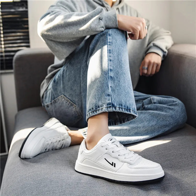 Unisex Skateboarding Shoes Anti-Skid Leather Sneakers Unisex Skateboarding Shoes Anti-Skid Leather Sneakers