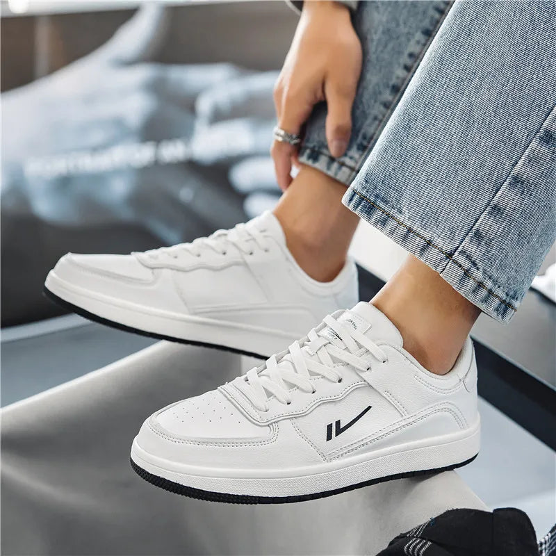 Unisex Skateboarding Shoes Anti-Skid Leather Sneakers Unisex Skateboarding Shoes Anti-Skid Leather Sneakers