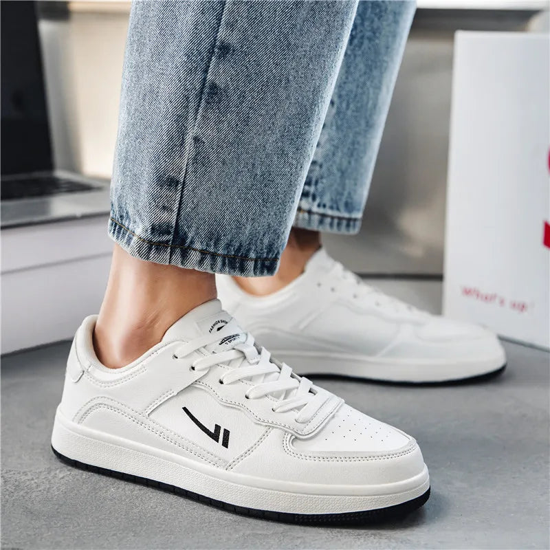 Unisex Skateboarding Shoes Anti-Skid Leather Sneakers Unisex Skateboarding Shoes Anti-Skid Leather Sneakers