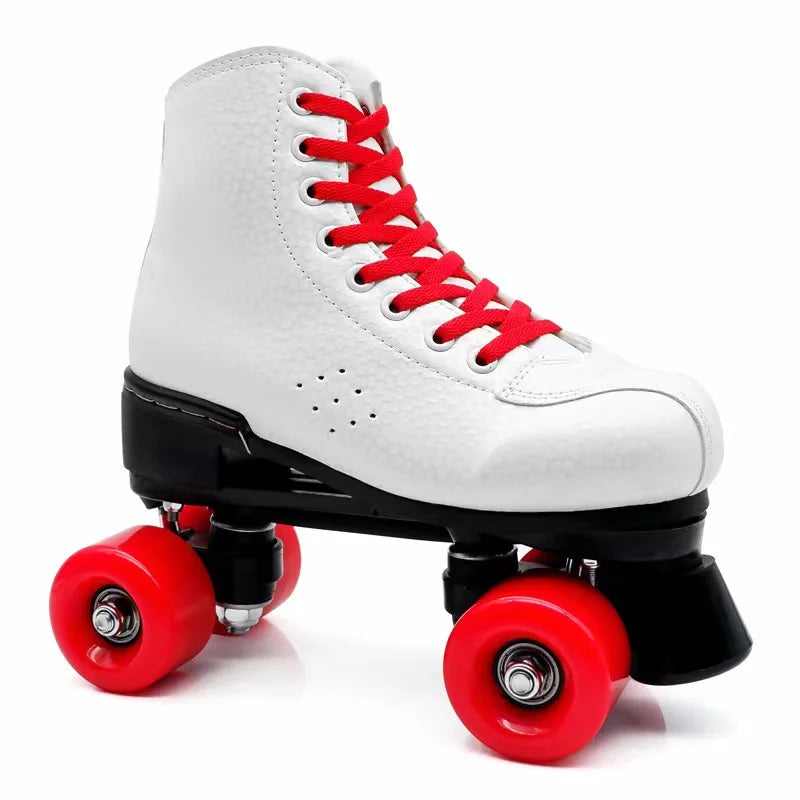 Quad Leather Roller Skates for Men Women Quad Leather Roller Skates for Men Women 15