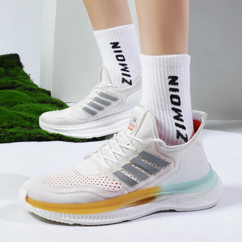 Men & Women Flat Walking Running Sneakers Shoes Men & Women Flat Walking Running Sneakers Shoes