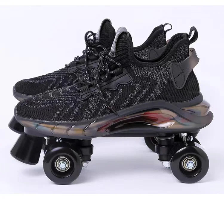 Mesh Knitted LED Roller Skates Mesh Knitted LED Roller Skates 3