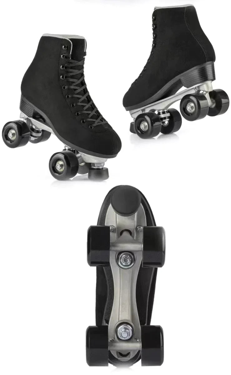 Roller Skates Leather Shoes for Men & Women Roller Skates Leather Shoes for Men & Women 15