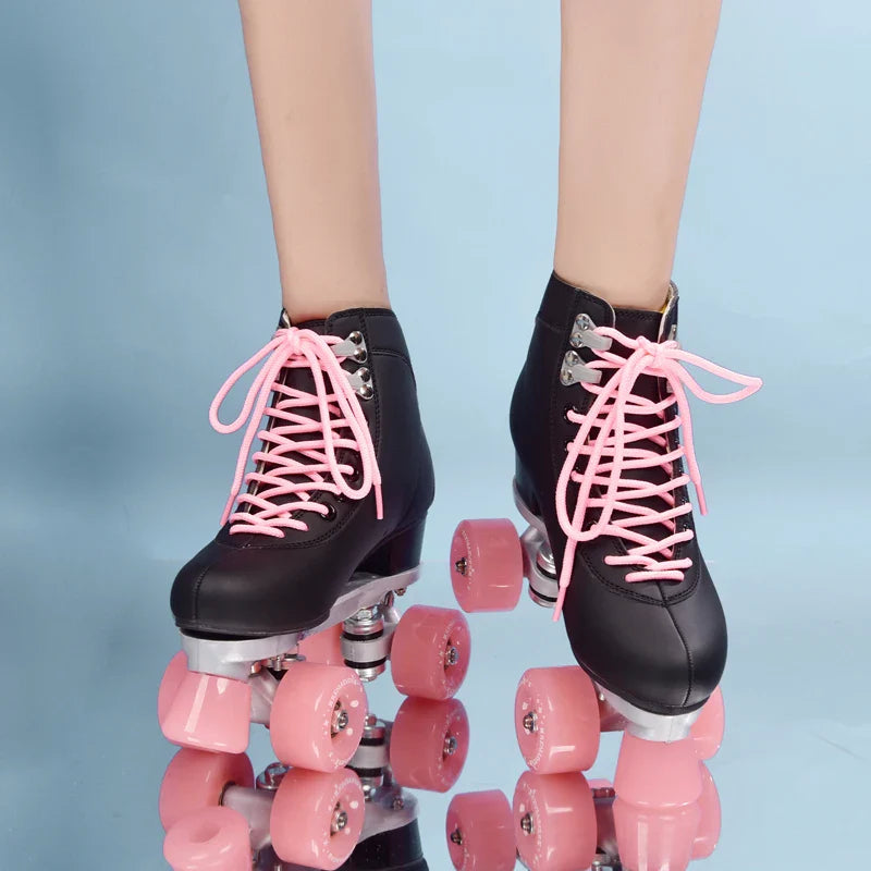 Double Line Roller Skates for Men & Women Double Line Roller Skates for Men & Women 2