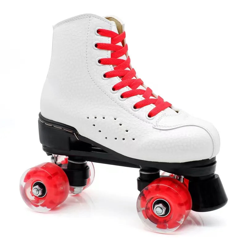 Quad Leather Roller Skates for Men Women Quad Leather Roller Skates for Men Women 7