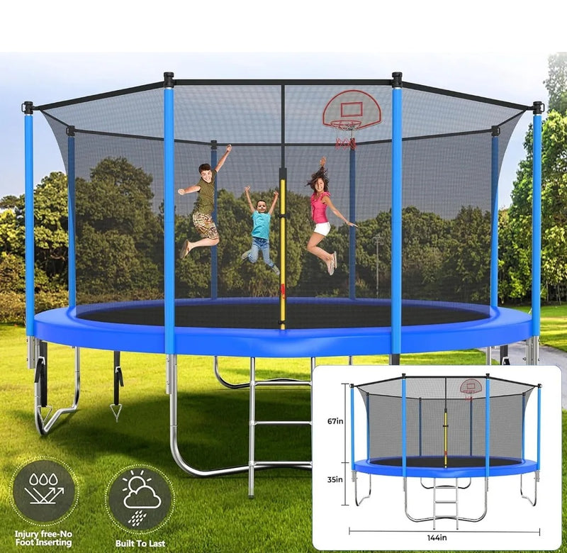  12 FT Trampoline for Kids and Adults 1