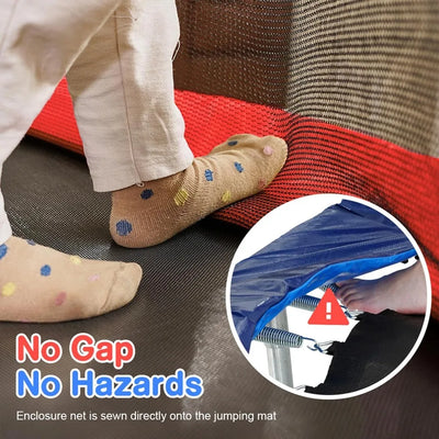No-Gap Design Trampoline for Toddler & Kids