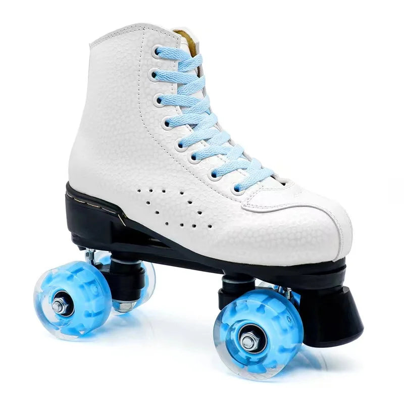 Quad Leather Roller Skates for Men Women Quad Leather Roller Skates for Men Women 5