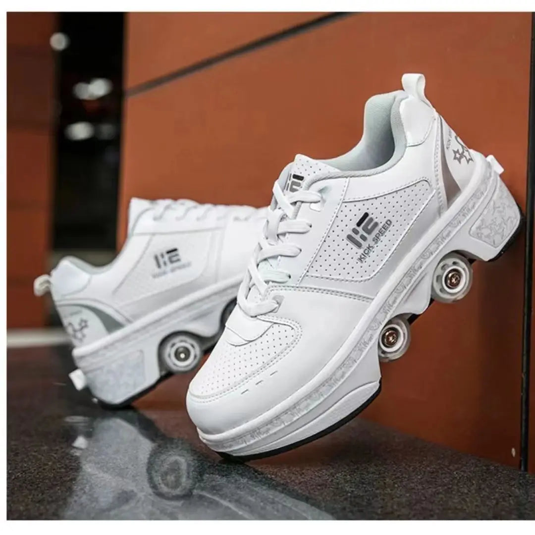 Dual Purpose Roller Skating Deformation Shoes Dual Purpose Roller Skating Deformation Shoes 6