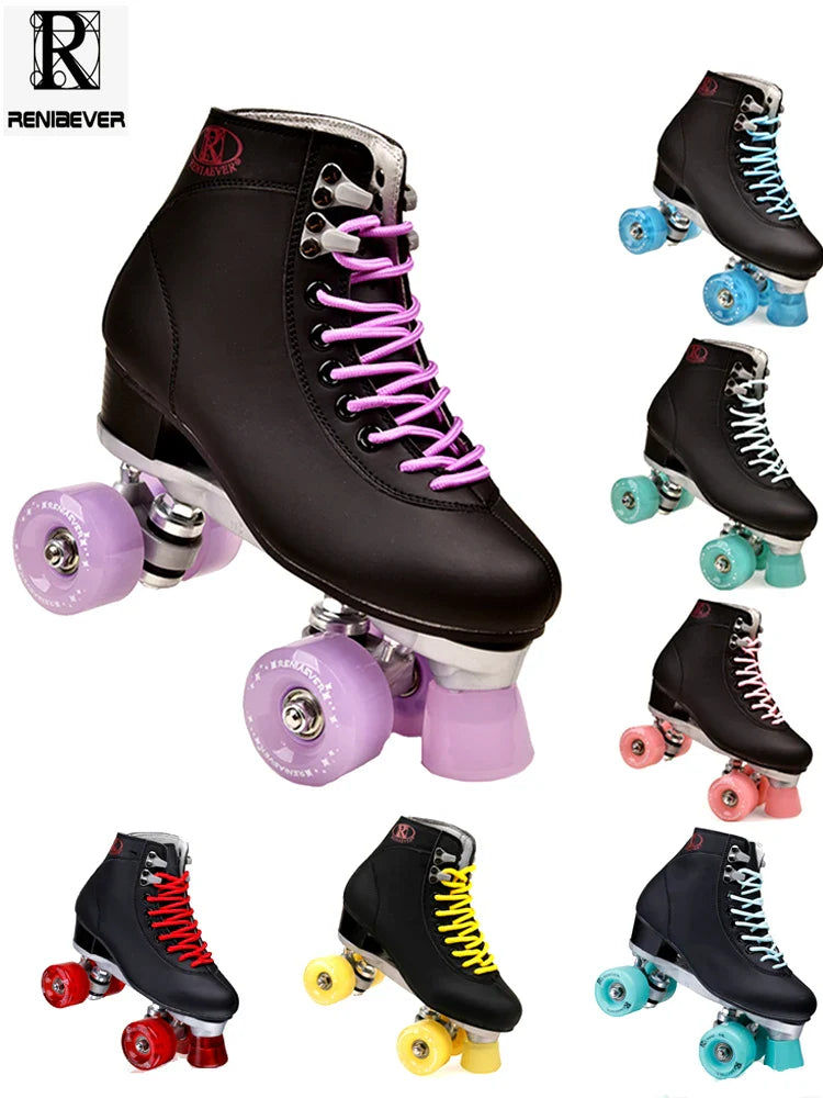 Double Line Roller Skates for Men & Women Double Line Roller Skates for Men & Women 5