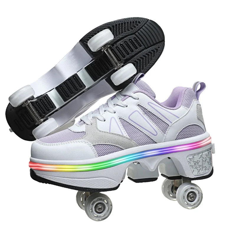 Dual Purpose Roller Skating Deformation Shoes Dual Purpose Roller Skating Deformation Shoes 5