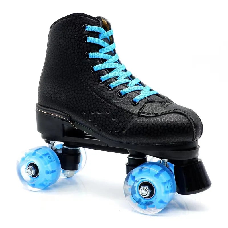 Quad Leather Roller Skates for Men Women Quad Leather Roller Skates for Men Women 9