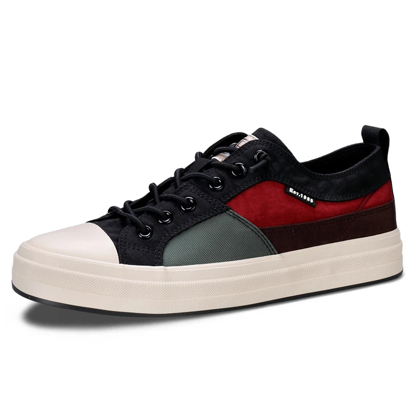 Men's Canvas Slip-On Sneakers Breathable Casual Shoes Men's Canvas Slip-On Sneakers Breathable Casual Shoes