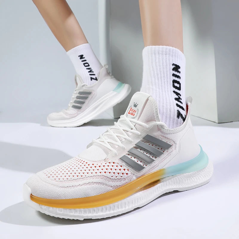 Men & Women Flat Walking Running Sneakers Shoes Men & Women Flat Walking Running Sneakers Shoes