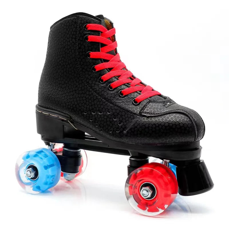 Quad Leather Roller Skates for Men Women Quad Leather Roller Skates for Men Women 12