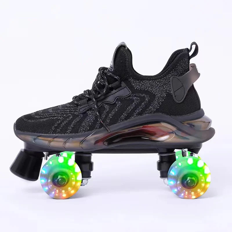 Mesh Knitted LED Roller Skates Mesh Knitted LED Roller Skates 1