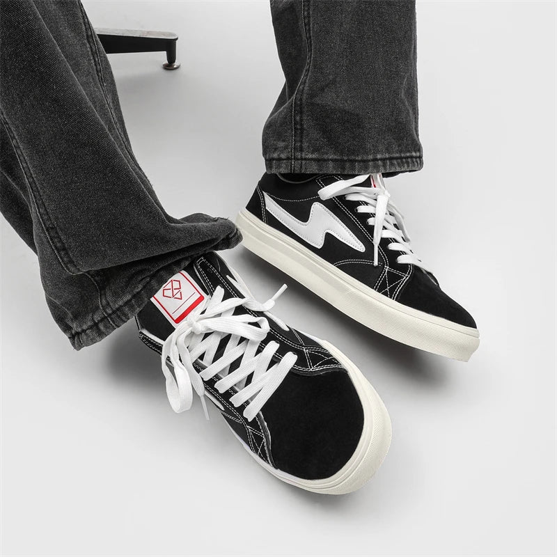 Men & Women Canvas Shoes Casual Sports Sneakers Unisex Lightning Canvas Shoes Casual Sports Sneakers