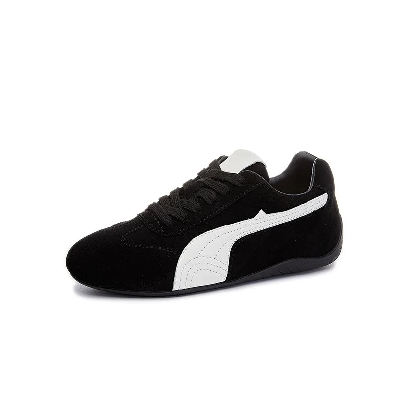 Genuine Leather Women's Casual Flat Sports Shoes Genuine Leather Women's Casual Flat Sports Shoes