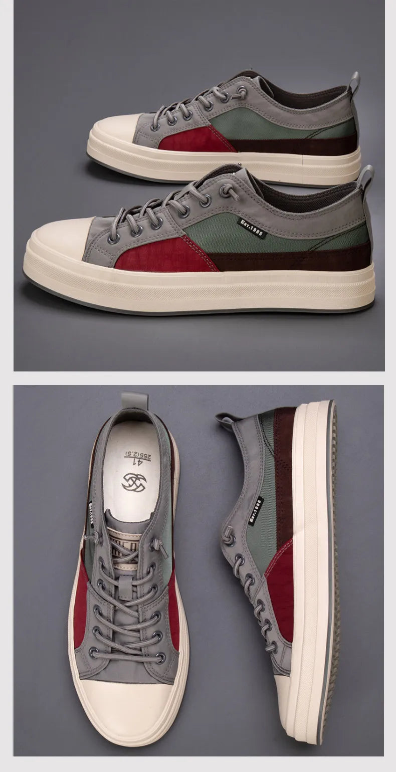 Men's Canvas Slip-On Sneakers Breathable Casual Shoes Men's Canvas Slip-On Sneakers Breathable Casual Shoes