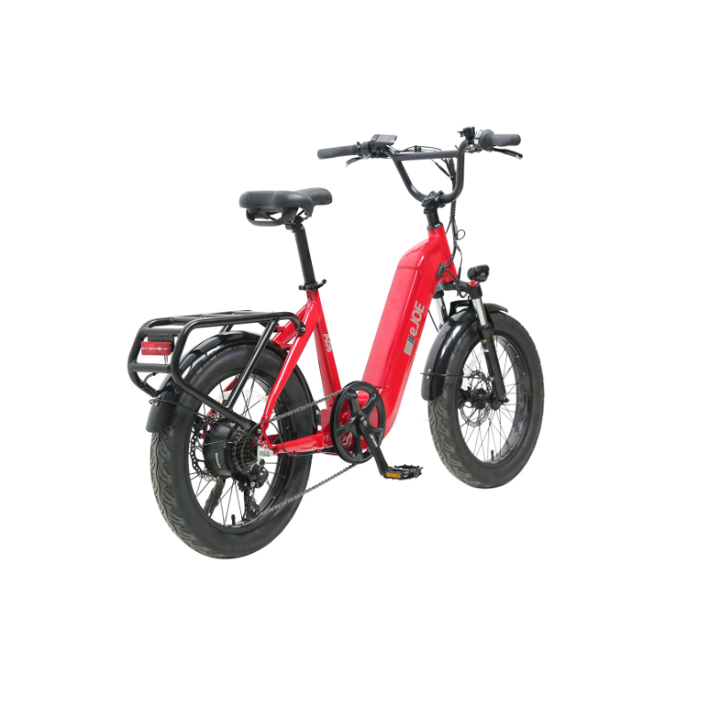 ACE Utility Cruiser EBike Red electric bike on a white background. ACE Utility Cruiser EBike