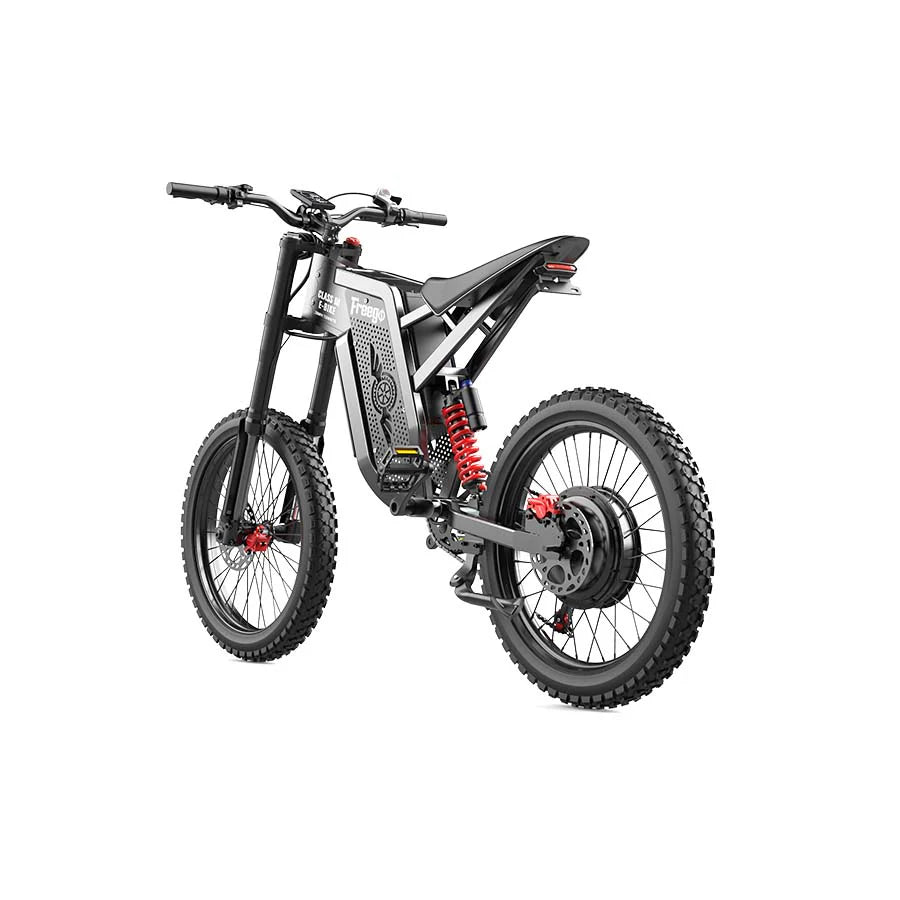 Freego X2 Dirt Master Off-Road eBike Electric bike with off-road design on a white background. Freego X2 Pro All-Terrain Dirt eBike