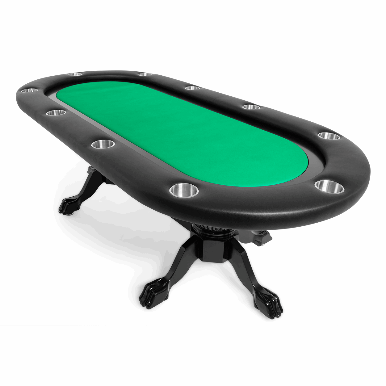 BBO Poker Tables Elite Oval Poker Table 10 Person BBO Poker Tables Elite Oval Poker Table 10 Person