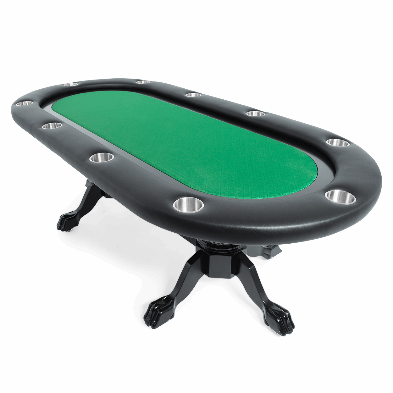 BBO Poker Tables Elite Oval Poker Table 10 Person BBO Poker Tables Elite Oval Poker Table 10 Person