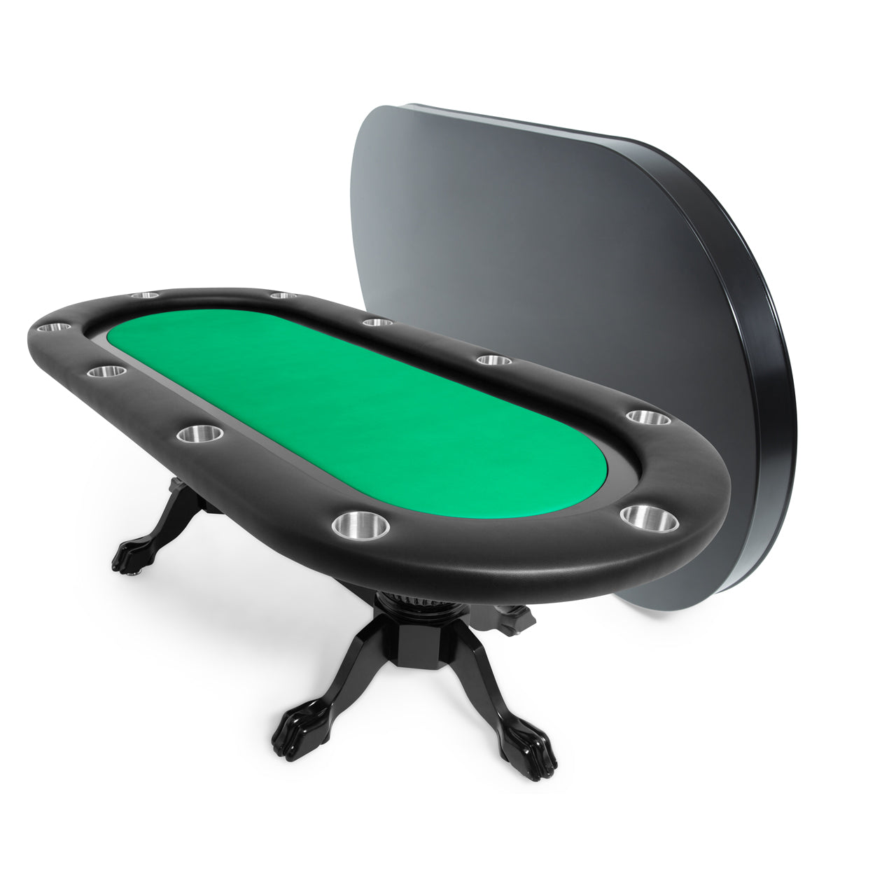 BBO Poker Tables Elite Oval Poker Table 10 Person BBO Poker Tables Elite Oval Poker Table 10 Person