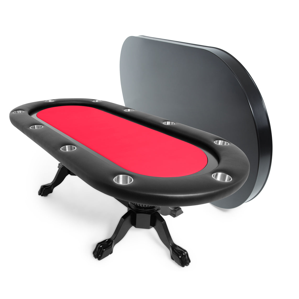 BBO Poker Tables Elite Oval Poker Table 10 Person BBO Poker Tables Elite Oval Poker Table 10 Person