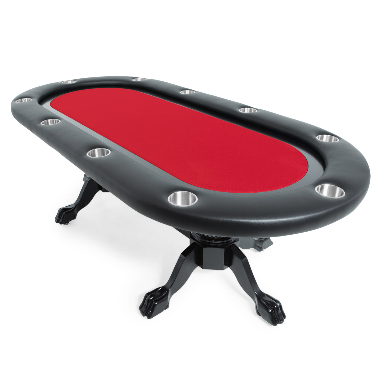 BBO Poker Tables Elite Oval Poker Table 10 Person BBO Poker Tables Elite Oval Poker Table 10 Person