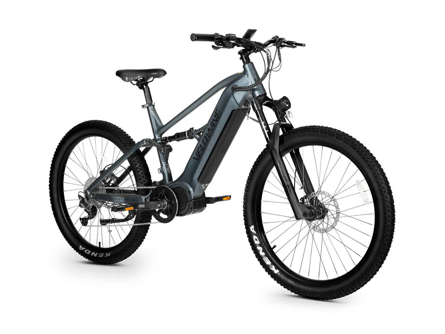Electric bicycle on a white background. Valowave Forest XM MTB