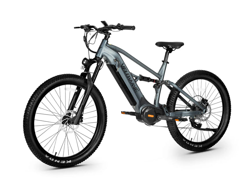 Electric bicycle on a white background. Valowave Forest XM MTB