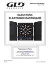 Fat Cat Electronx Electronic Dartboard, 13.5" Compact Target