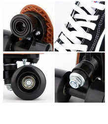 Quad Skating Double Row Roller Skates 8