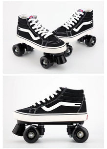 Quad Skating Double Row Roller Skates