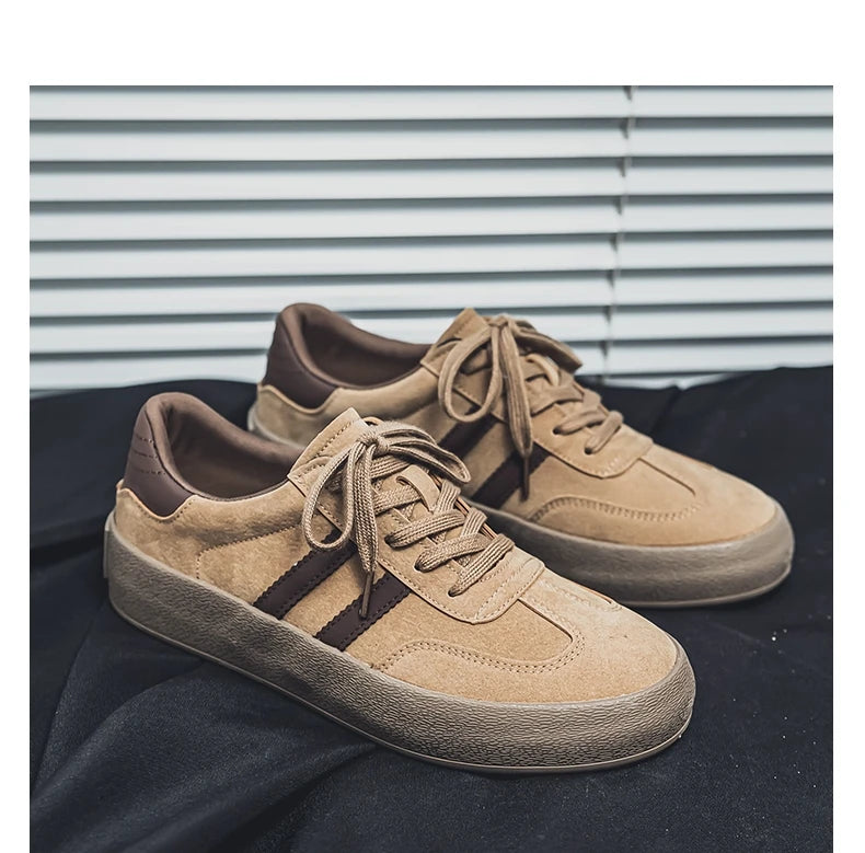 Classic Men's Suede Casual Low Top Sneakers