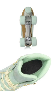 Roller Skates Leather Shoes for Men & Women 9