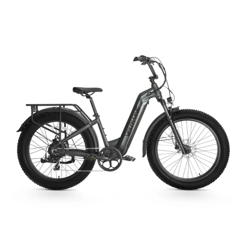 Electric bike on a white background. Valowave Ranger 2.0 Fat Tire All-Terrain Electric Bike