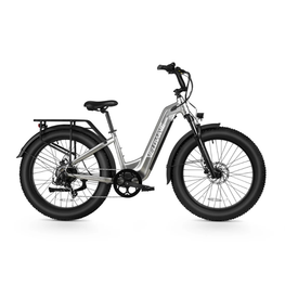 Electric bike on a white background. Valowave Ranger 3.0 Fat Tire All-Terrain Electric Bike