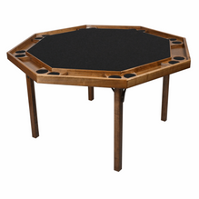 Kestell 8 Player Contemporary Folding Poker Table - Maple