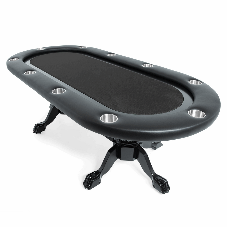 BBO Poker Tables Elite Oval Poker Table 10 Person