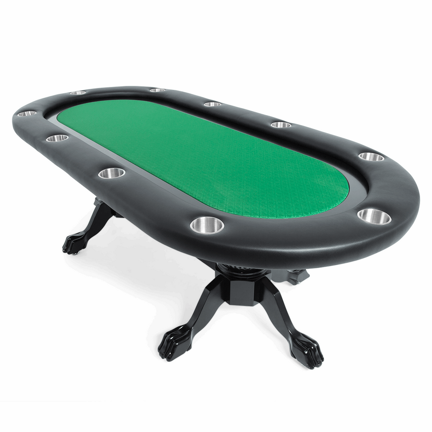 BBO Poker Tables Elite Oval Poker Table 10 Person