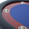 BBO Poker Tables Rockwell Oval Poker Table 6