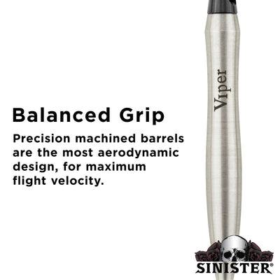 Viper Sinister 95% Tungsten Steel Tip Darts