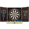 Viper Vault Deluxe Dartboard Cabinet With Shot King Sisal Dartboard And Illumiscore Scoreboard